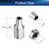 Auniwaig 1/4" Drive 5/32" 6-Point Impact Socket,Imperial Chrome Vanadium 2pcs