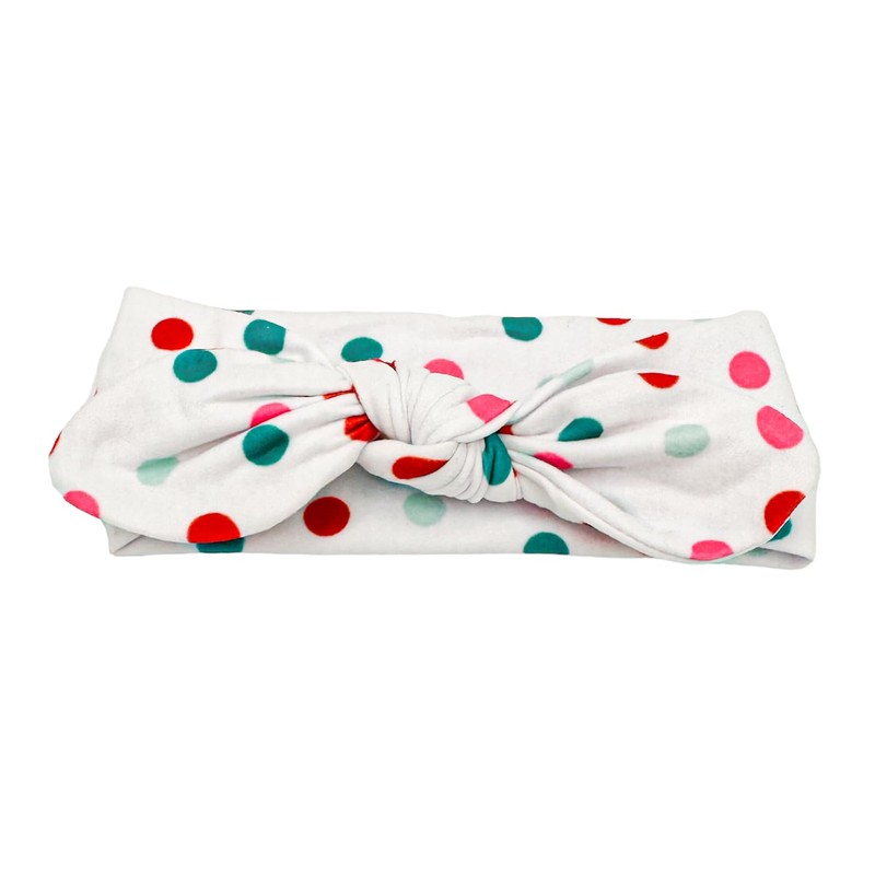 HAARallerliebst Confetti Hair Band with Bow (38 cm, Polka Dots,