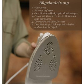 Stoner Beautiful Mushroom High Hippie Patch ''8 x 8 cm'' - Embroidered Iron On Patches Sew On Patches Embroidery Applikations Applique by Catch-the-Patch.de