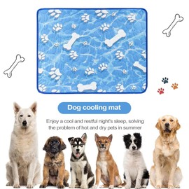Dog Cooling Mat, Washable Cooling Pad for Dog, Reusable Cat Supplies, Portable Sleeping Blanket for Outdoor Camping, Car Travelling