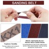 30PCS Sanding Belts Assortment Knife Sharpener Sandpaper Belt Set 80