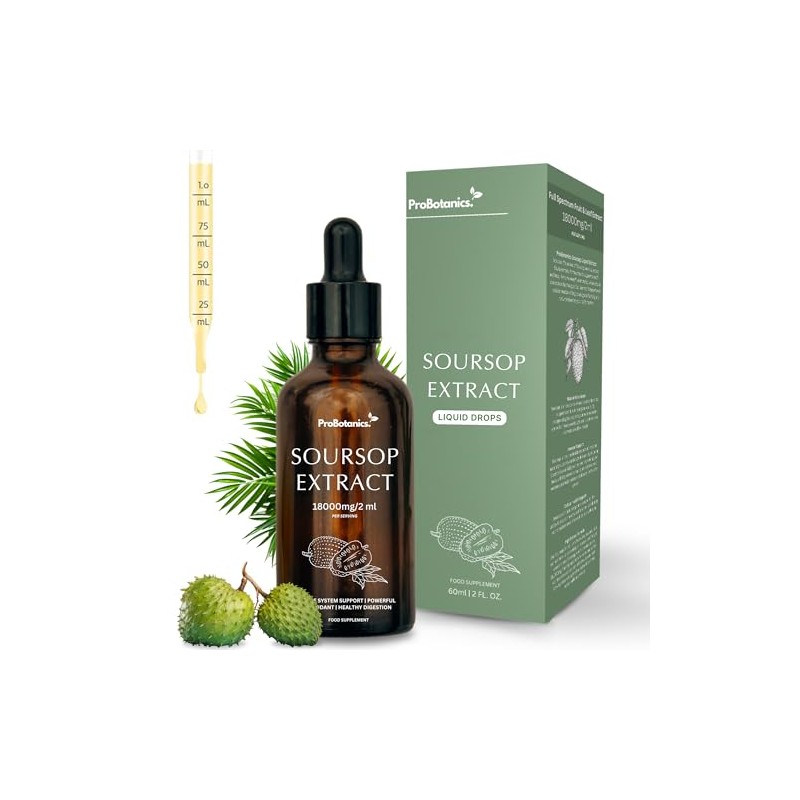 Soursop Drops for Cell Support & Regeneration | High Strength