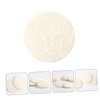 FRCOLOR 15pcs Natural Loofah Face Exfoliating Scrubber Pads Control Suitable