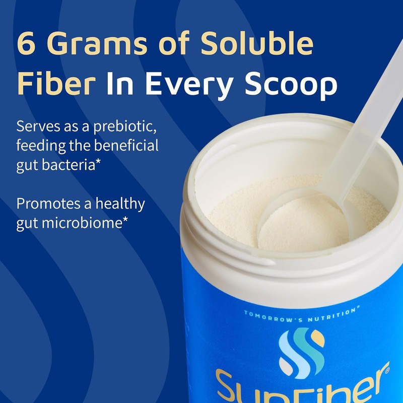 Tomorrow's Nutrition, Sunfiber, Prebiotic Fiber Supplement for Digestive Health, GLP-1
