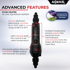 Aquael Inline Flow Heater (300 Watt)