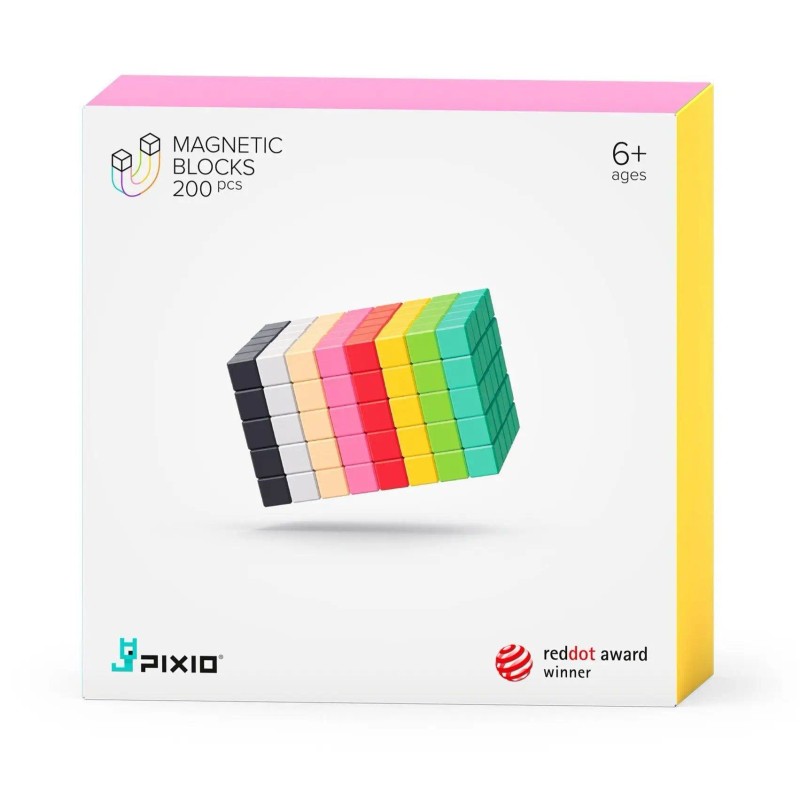 UD_PIXIO-200 Magnetic Blocks in 8 Colors +Free App