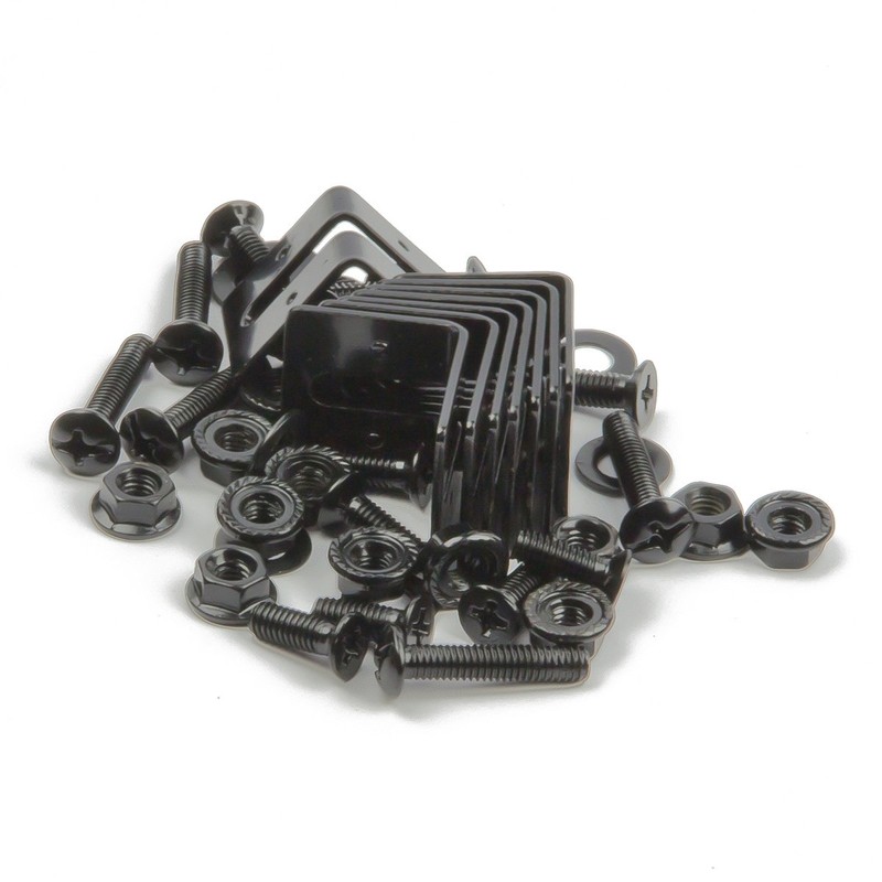 NRG CARB-C100 Universal Carbon Fiber 4-pc Canards Kit For Car