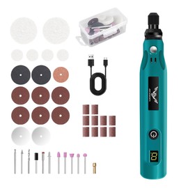Mini Cordless Rotary Tool, USB Charging, 5-Speed Rotary Tool Set with 39 Accessories, Multi-Purpose 3.6V Power Rotary Tool for Sanding, Polishing, Drilling, Etching, Engraving, DIY Crafts