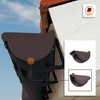 Inefa Gutter End NW 100 Black Half Round Gutter –