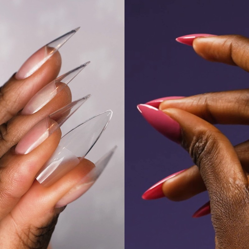 Mylee Fix & Flash Soft Gel Tips [Long Stiletto] Soft