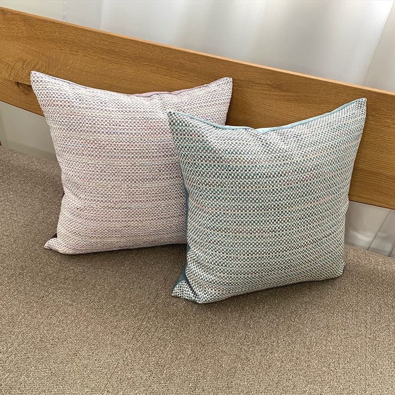 Gold Cushion Cover Solid Color (Ragusa Beryl Green, 45x45cm)