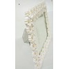 Impressions White Resin Chrysanthemum Photo Frame 6" x 8"