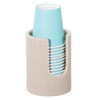 Luxspire Bathroom Cup Dispenser, 3oz Dixie Cup Dispenser, Resin Dixie