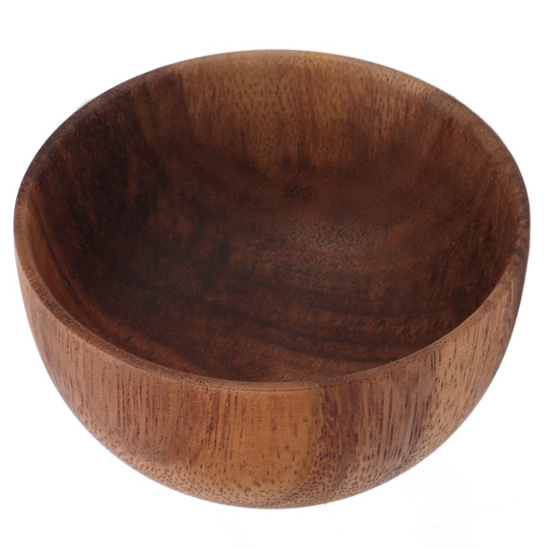 Wooden Shaving Soap Bowl Portable Foaming Large Capacity Wood Shave