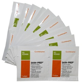 Smith & Nephew SKIN-PREP Liquid Film Forming Protective Barrier Skin Wipes - 20 Wipes