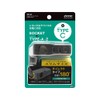 Tsuchiya Yac Car Supplies Add-on Socket Slim Socket Direction 2USB+Type-C