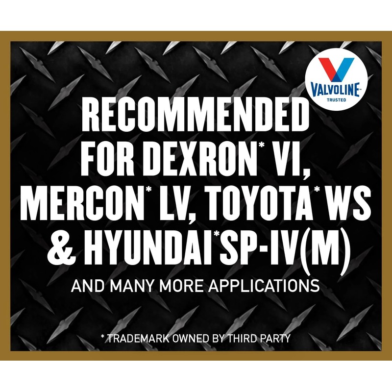 Valvoline Extended Protection ATF Full Synthetic Automatic Transmission Fluid 1