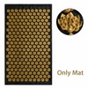 Acupressure Mat with Optional Pillow, Textured Spike Relaxation Mat for