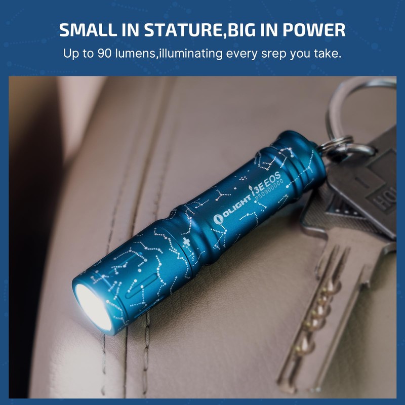 OLIGHT i3E EOS Pocket Torch 90 Lumens EDC Flashlights Compact