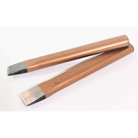 Masonry Chisels Flat Chisel C.V. 200 x 20 mm Flat Chisel Impact Tool Pack of 2