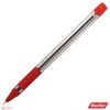 5 x 0.7mm RORITO Charmer RED Ballpoint Pens Soft Grip