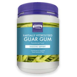 Wonderfoods Partially Hydrolysed GUAR GUM PHGG 300g