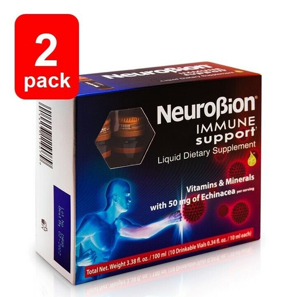 Neurobion 2 NEUROBION IMMUNE SUPPORT VITAMINS 10 Drinkable Vials
