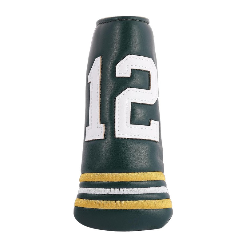 SHABIER Dark Green Golf Putter Cover with NO.12 Design Headcover