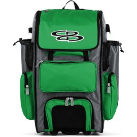 Boombah Superpack Hybrid Bat Pack BM-9051C23 Gray/Kelly Green