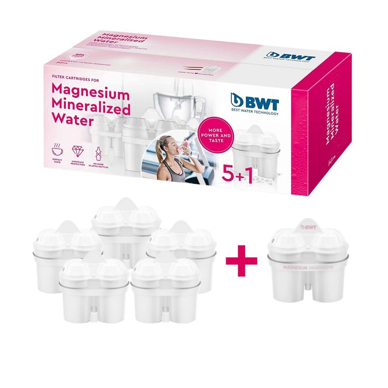 BWT 814335, Acryl, weiß, 6 Stück (1er Pack), 6