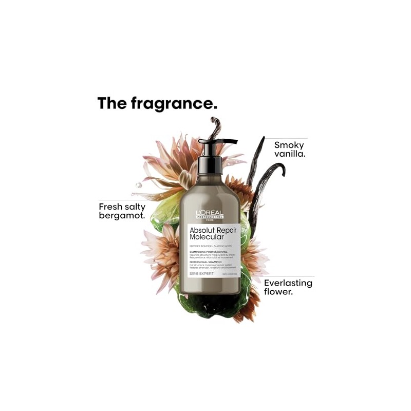 L'Oréal Professionnel Absolut Repair Molecular Shampoo 500ml