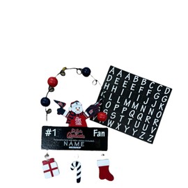 St. Louis Cardinals Personalizable Snowman Sign Ornament