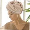 BESPORTBLE 2Pcs Quick Drying Hair Cap Ultra Absorbent Bath Head