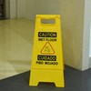 OrangeStar 6-Pack Caution Wet Floor Sign, 23.2” Double-Sided Bilingual Warning