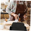 LIFKOME Canvas Tool Bag Durable Storage for Electricians Carpenters and