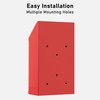 EIENHOSHI Metal Donation Box with Lock, Wall Mounted, Suggestion Box