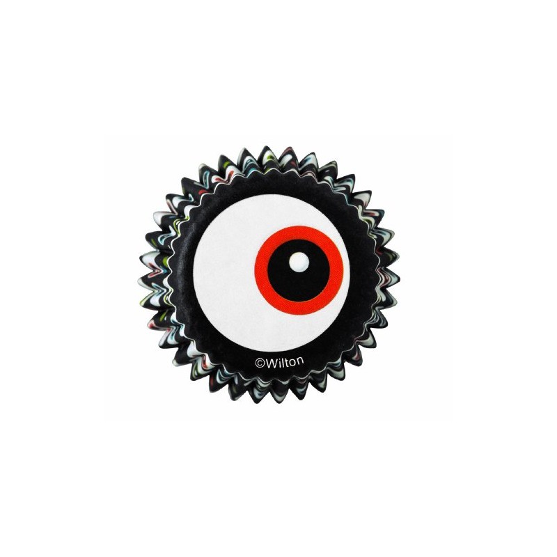 Wilton Ghoulish Gourmet Mini Baking Cups, 100 Count