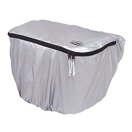 川住製作所 自転車 ファスナー式バスケットカバー フロントタイプ KW-210 シルバー