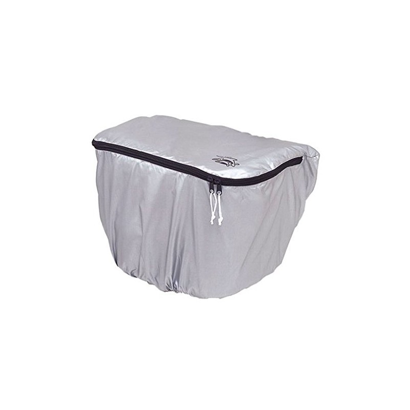 川住製作所 自転車 ファスナー式バスケットカバー フロントタイプ KW-210 シルバー