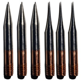 Soldering Tip, Screw-In Tip, M4 Thread, Parkside, Replacement - Set of 6 Soldering Tip Replacement Soldering Tips Set Soldering Station Tool Te Temperature Control - 6 Pieces