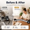 88-Key Roll Up Piano Keyboard for Home Practice – Portable
