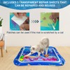 SUPERPAWS Thickened Sensory Water Mat for Cats & Dogs,Summer Cooling