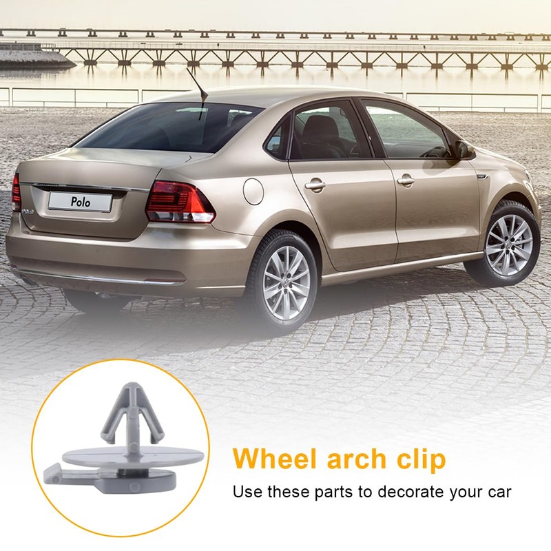 VYIBPDY 20pcs Wheel Arch Trim Clips for Cooper R50 R52