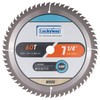 Luckyway Hoja de sierra circular TCT de 7-1/4 pulgadas con