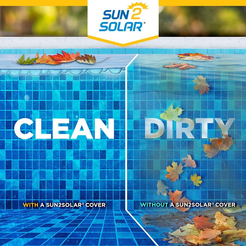 Sun2Solar Clear 4 ft x 8 ft Rectangle Pool Solar