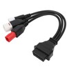 3 In 1 Motorcycle OBD Diagnostic Cable 16Pin to 3PIN