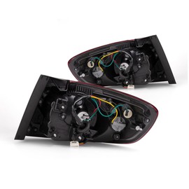 CarLights360 For 2010-2012 Hyundai Santa Fe Pair Rear Tail Lights Driver and Passenger Side HY2804117 HY2805117 | 92401-0W500 92402-0W500