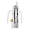 FOYTOKI Storm Door Handle Replacement with Lock Heavy Duty Aluminum