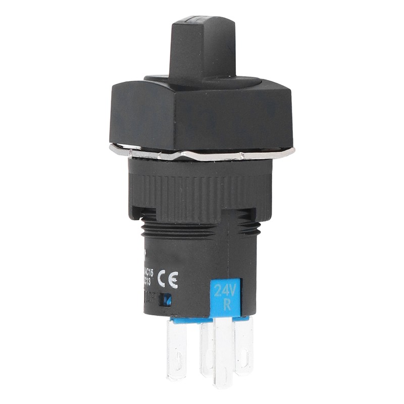 25PCS 16mm Square 5 Pin Knob Select Switch Self Locking