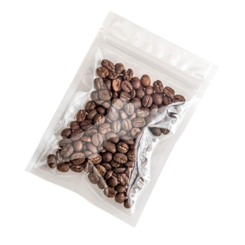 100 x Both Side Clear Grip Seal Bags Flat Pouch